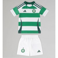 Fotballdrakt Barn Celtic Hjemmedraktsett 2024-25 Kortermet (+ Korte bukser)